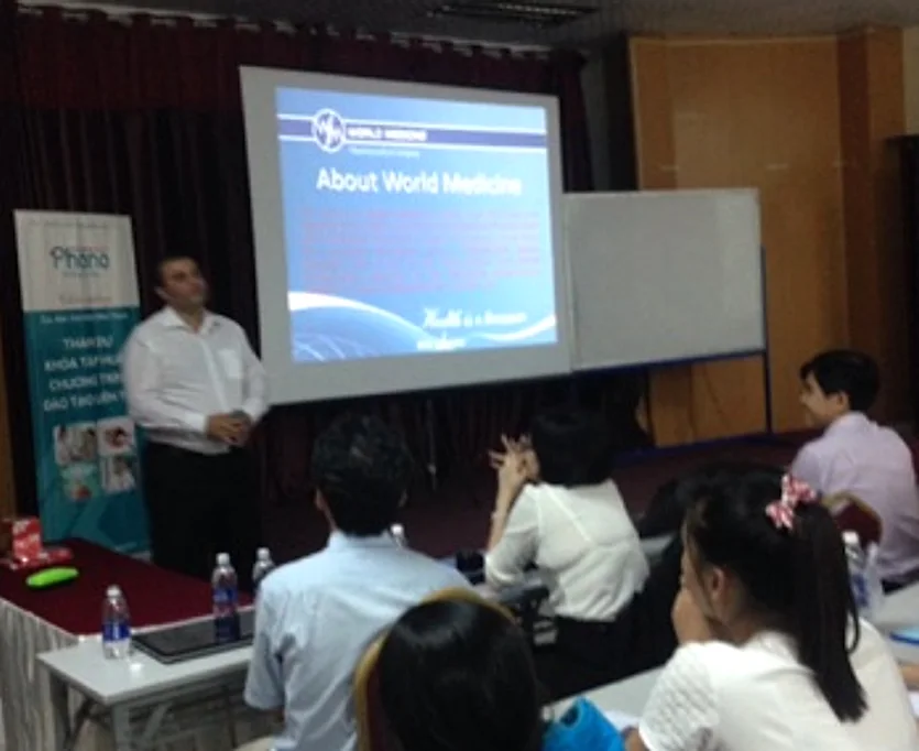 Vietnam, Ho Chi Minh City: Phano eczane zinciri için eğitim semineri